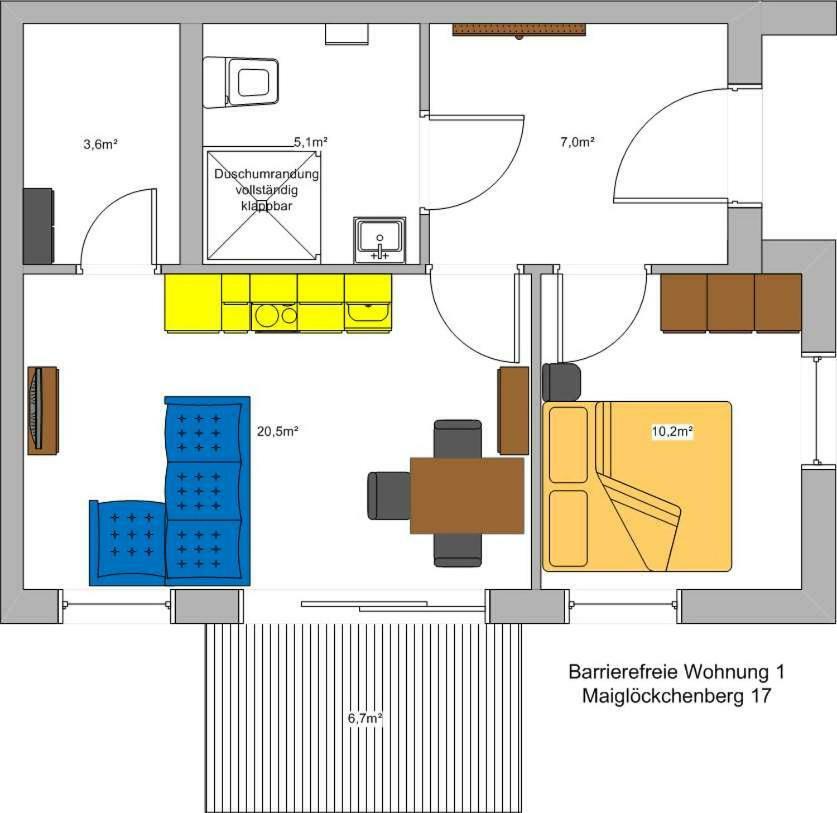 Ferienwohnung Maigloeckchen 17 Karlshagen Exterior foto